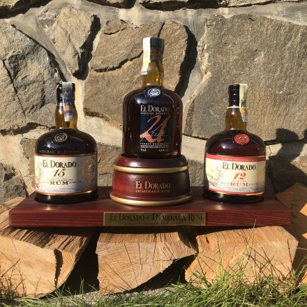 El Dorado Display 12 YO + 15 YO + 21 YO